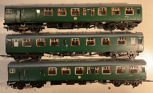 31-425A  4CEP EMU 7141 3 car set BR Green