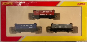 R6482 LWB Open Wagons Pack of 3